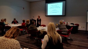 Alison at ALEA conference